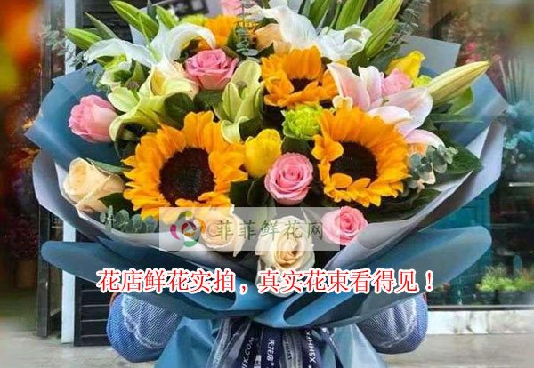 朝阳凌源市花店鲜花实拍,朝阳凌源市真实花束看得见!